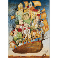 Big Travel 1000 Piece Premium Jigsaw Puzzle Art & Fable