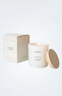 Green Lemon Scented candle - Big Glass Jar - BIG FRENCHIES