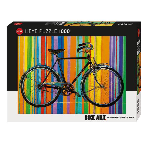 Bike Art 1000 Piece Jigsaw Puzzle Heye - BIG FRENCHIES