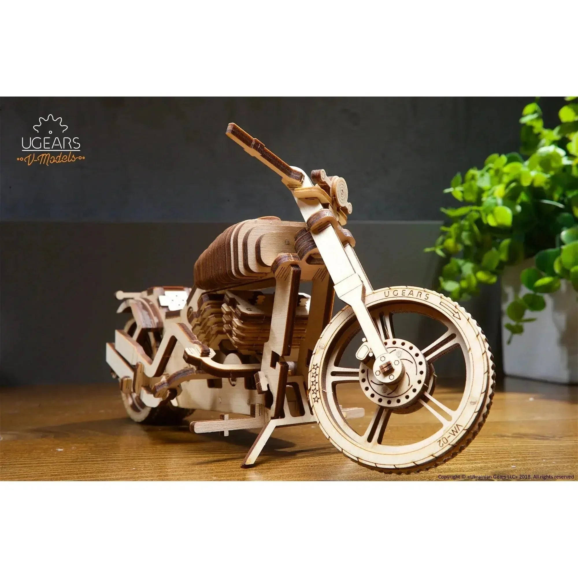 Bike VM-02 3D Wood Model Kit UGEARS - BIG FRENCHIES