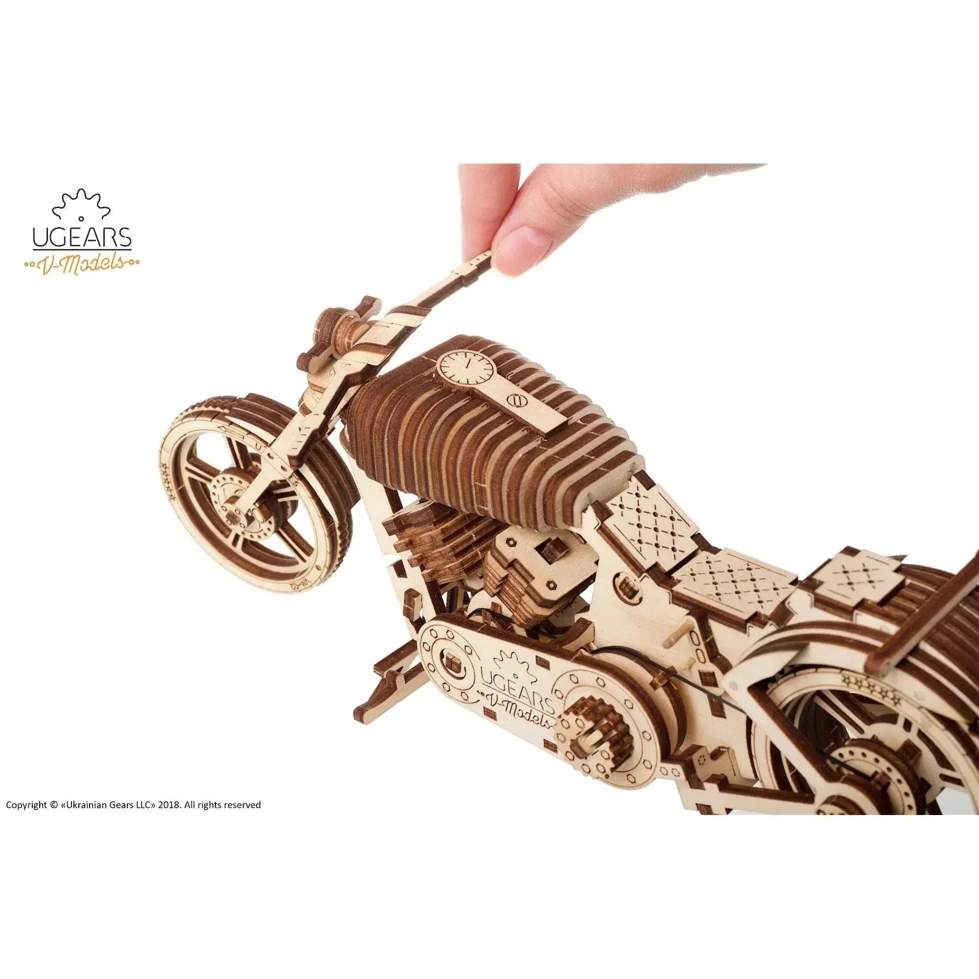 Bike VM-02 3D Wood Model Kit UGEARS - BIG FRENCHIES