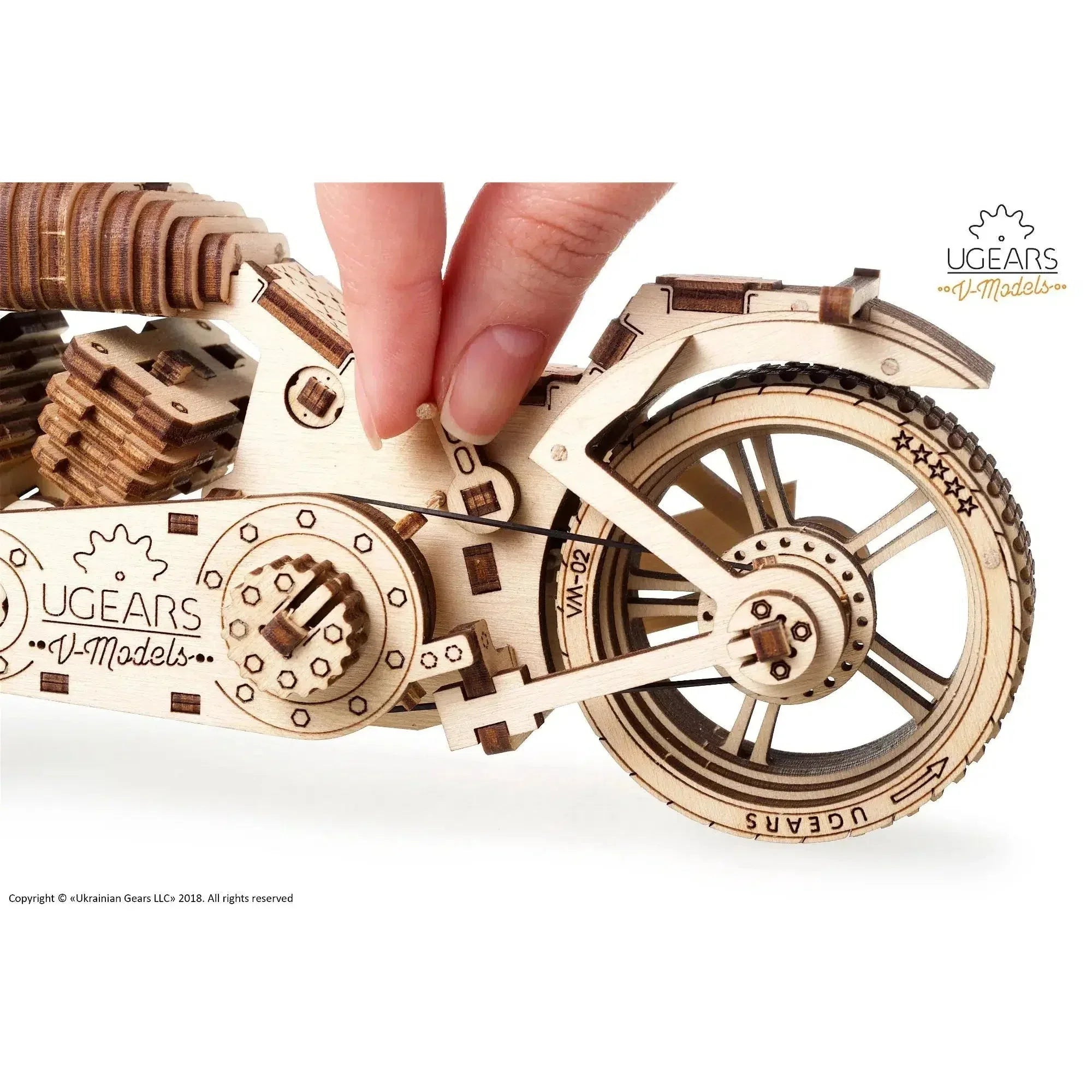 Bike VM-02 3D Wood Model Kit UGEARS - BIG FRENCHIES