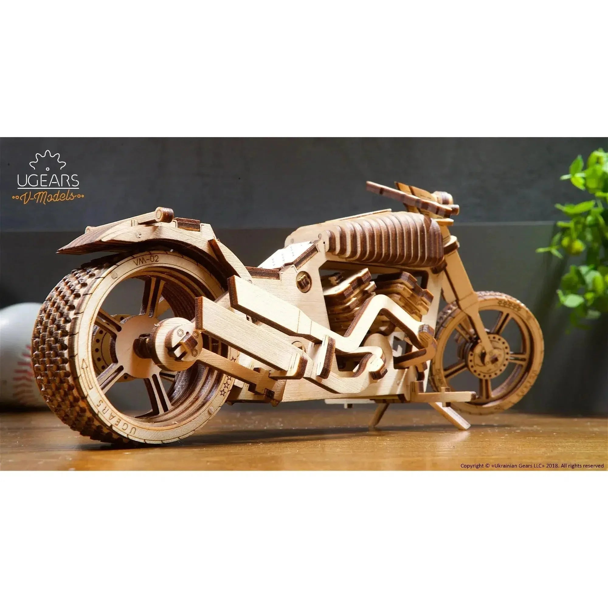 Bike VM-02 3D Wood Model Kit UGEARS - BIG FRENCHIES