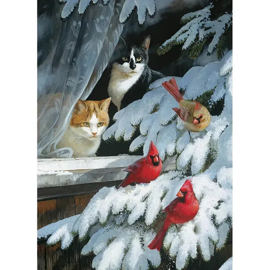 Bird Watchers 1000 Piece Jigsaw Puzzle Jack Pine - BIG FRENCHIES