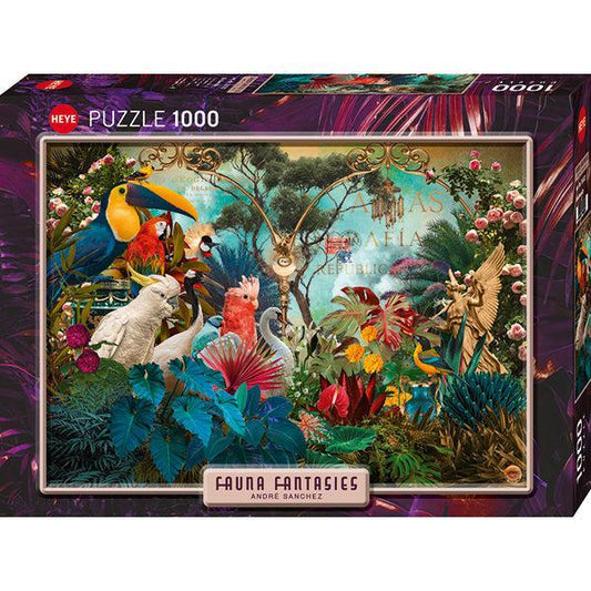 Birdiversity Fauna Fantasies 1000 Piece Jigsaw Puzzle Heye - BIG FRENCHIES