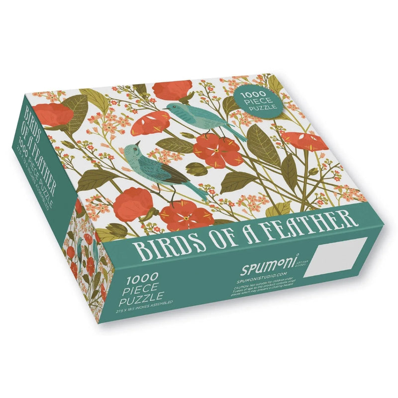 Birds of a Feather 1000 Piece Jigsaw Puzzle Gibbs Smith - BIG FRENCHIES