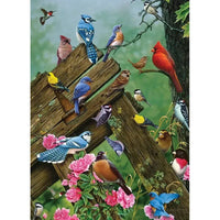 Birds of the Forest 1000 Piece Jigsaw Puzzle Cobble Hill - BIG FRENCHIES