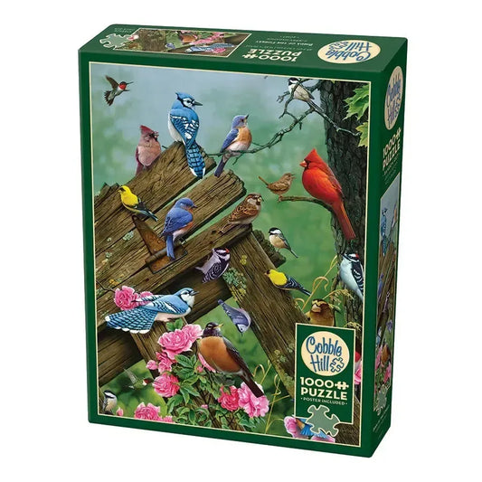 Birds of the Forest 1000 Piece Jigsaw Puzzle Cobble Hill - BIG FRENCHIES