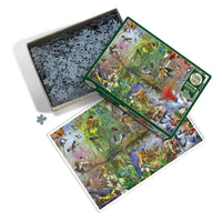 Birds of the Season 1000 Piece Jigsaw Puzzle Cobble Hill - BIG FRENCHIES
