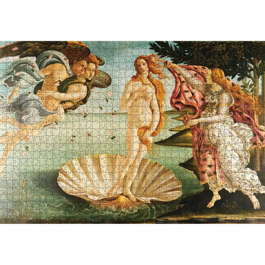 Birth of Venus by Botticelli 1000 Piece Jigsaw Puzzle Pomegranate - BIG FRENCHIES