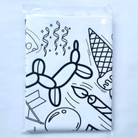 Happy Birthday Coloring Tablecloth - BIG FRENCHIES