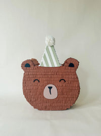 🐻 Birthday Bear Piñata – Handmade Party Decoration for Kids, Candy Holder - BIG FRENCHIES
