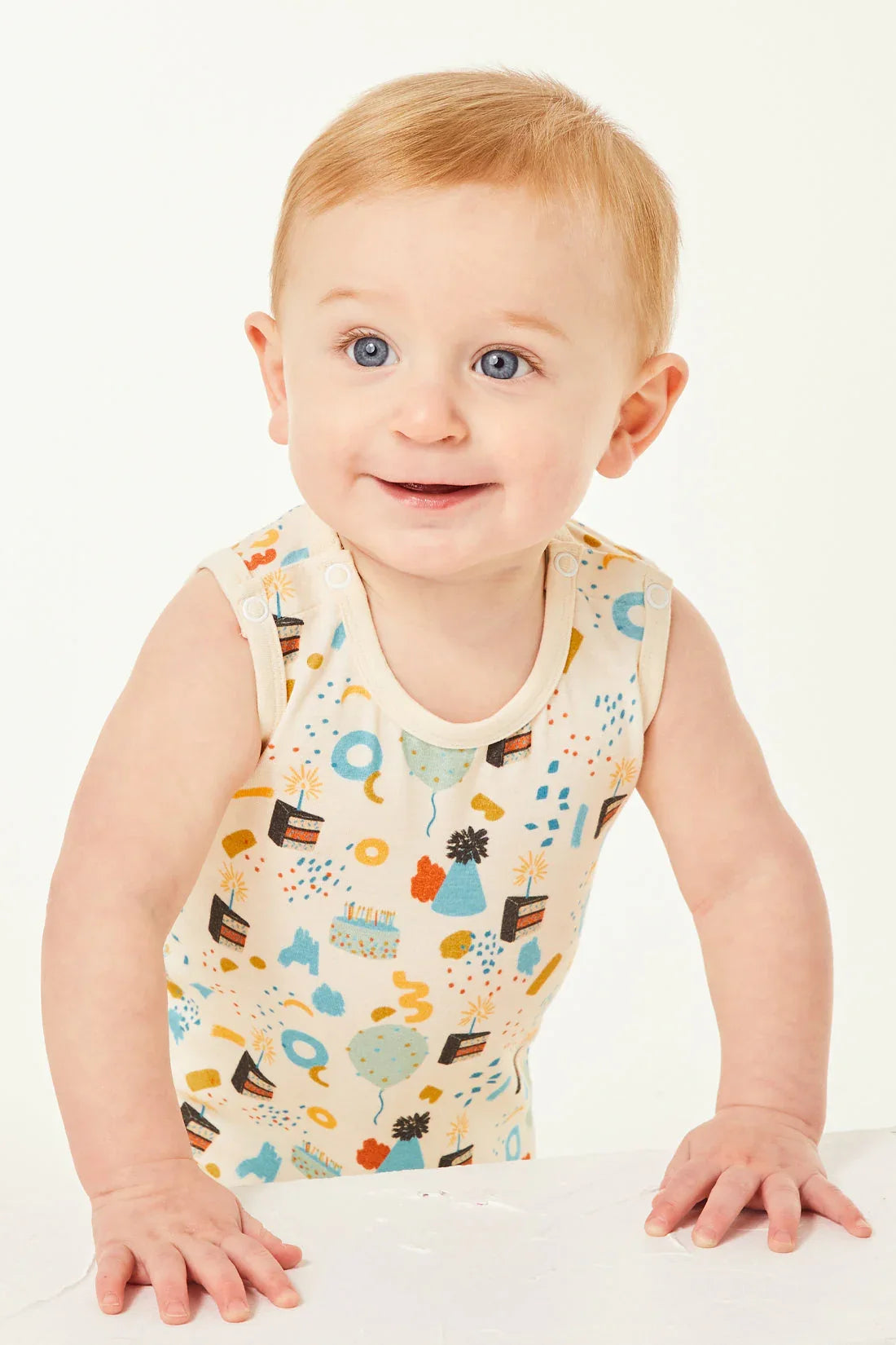 Tank Top Shorts Romper - Birthday - BIG FRENCHIES