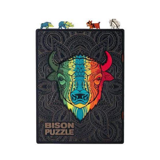 Bison 250 Piece Wooden Jigsaw Puzzle Geek Toys - BIG FRENCHIES