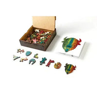 Bison 70 Piece Wooden Jigsaw Puzzle Geek Toys - BIG FRENCHIES