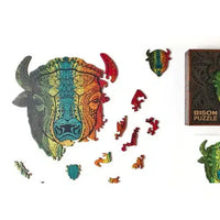 Bison 70 Piece Wooden Jigsaw Puzzle Geek Toys - BIG FRENCHIES