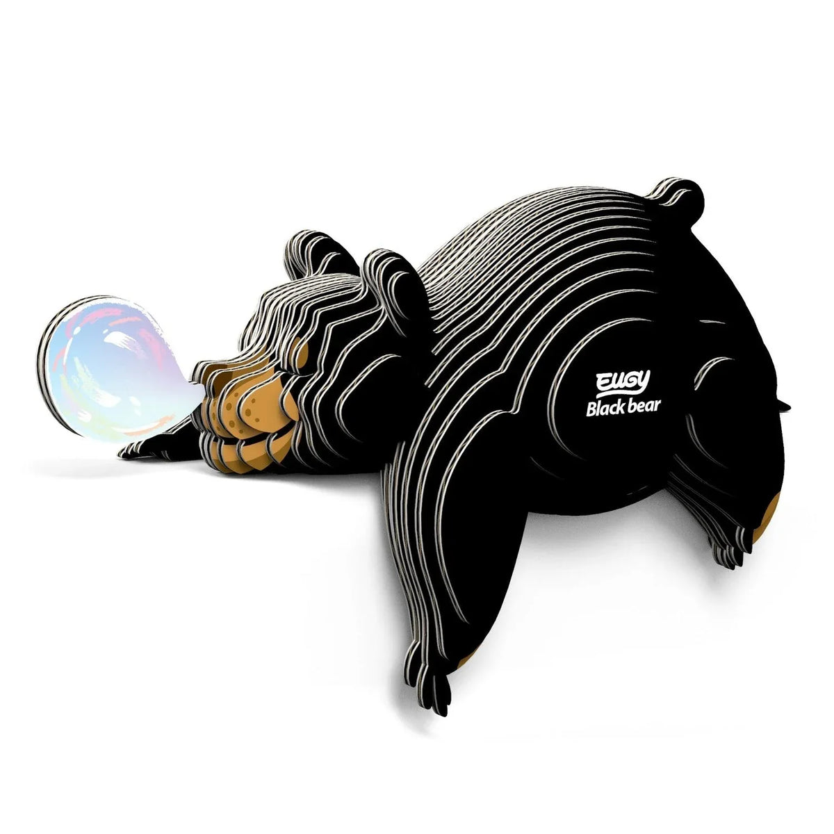 Black Bear 3D Cardboard Model Kit Eugy - BIG FRENCHIES