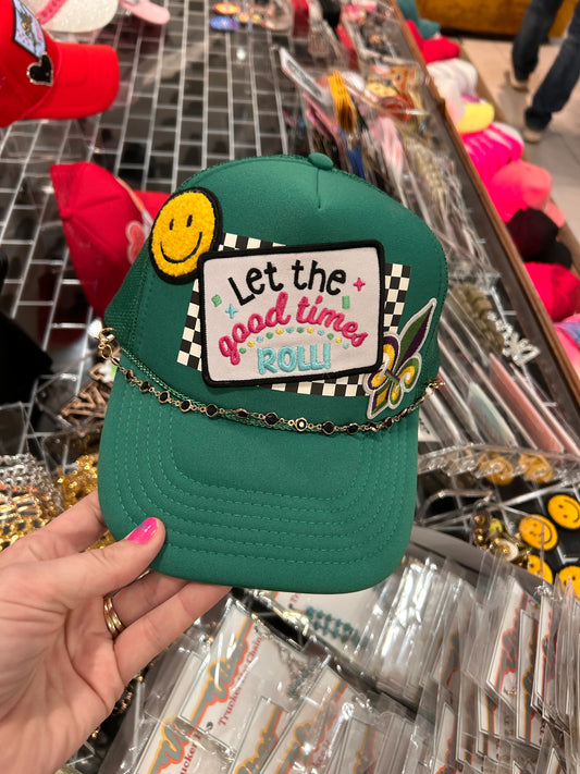 Black Crystal Studded Trucker Chain - BIG FRENCHIES