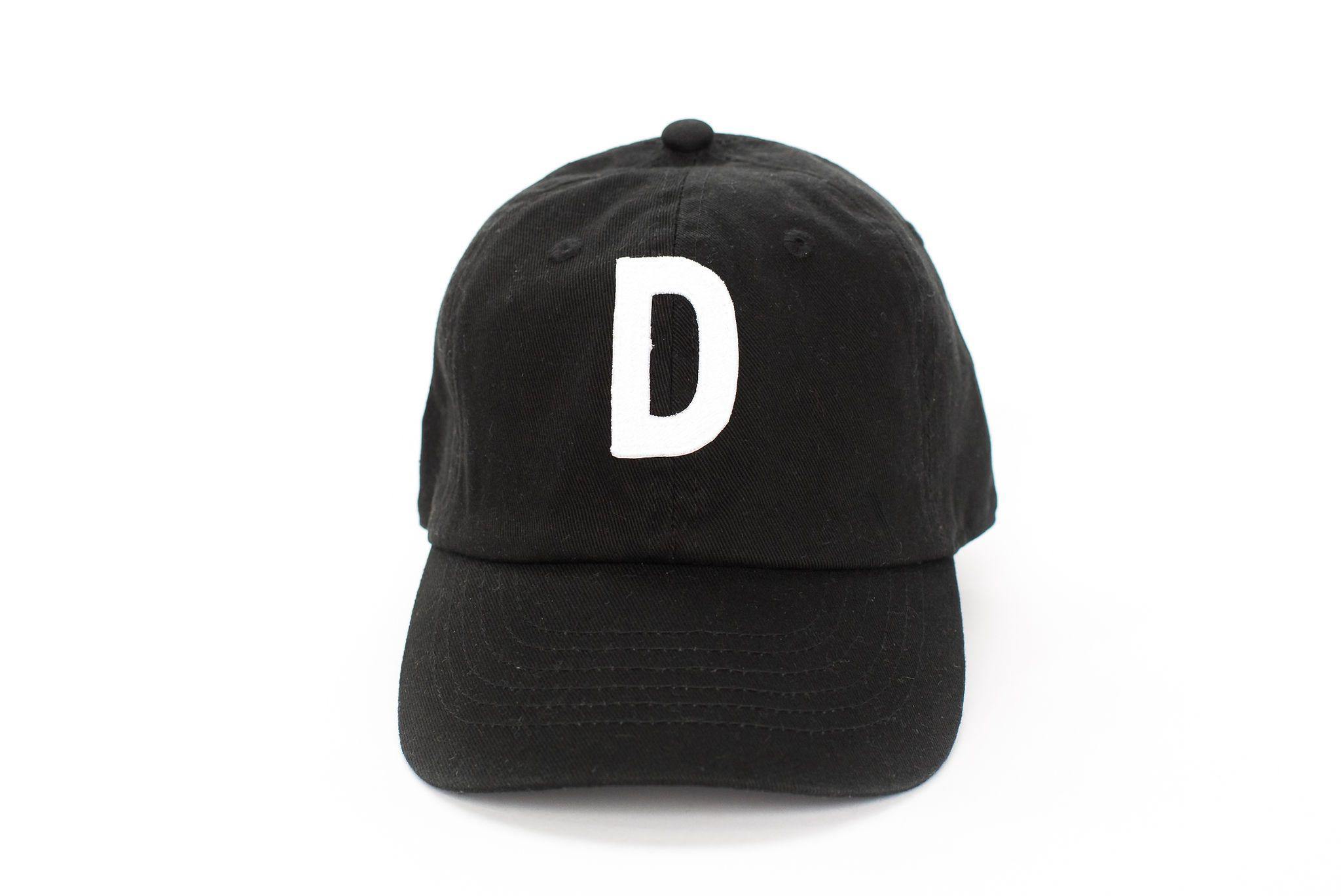 Black Letter Baseball Hat - BIG FRENCHIES