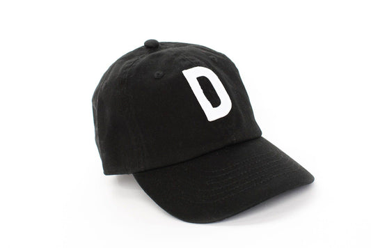 Black Letter Baseball Hat - BIG FRENCHIES