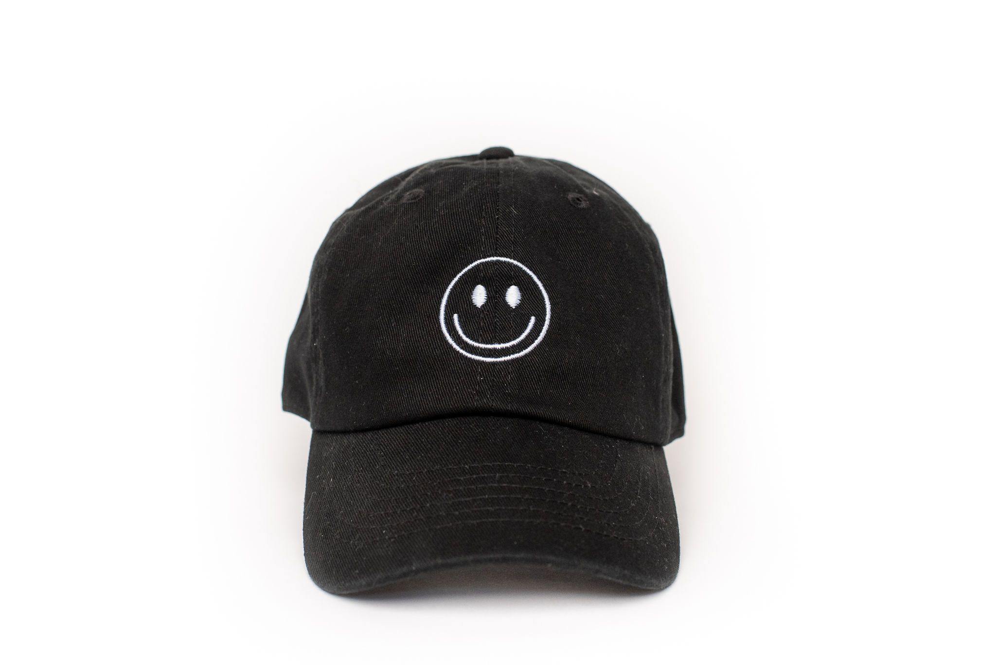 Smiley Face Baseball Hat - BIG FRENCHIES
