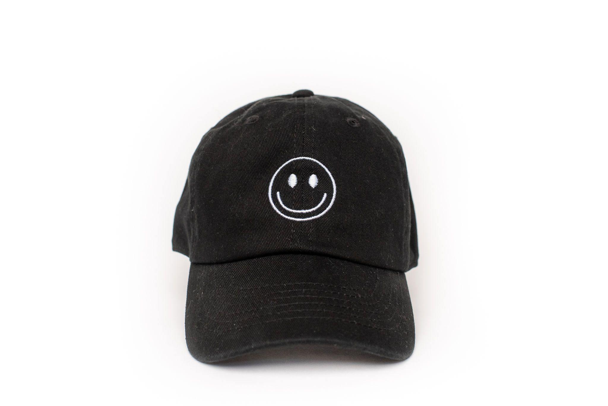 Smiley Face Baseball Hat - BIG FRENCHIES
