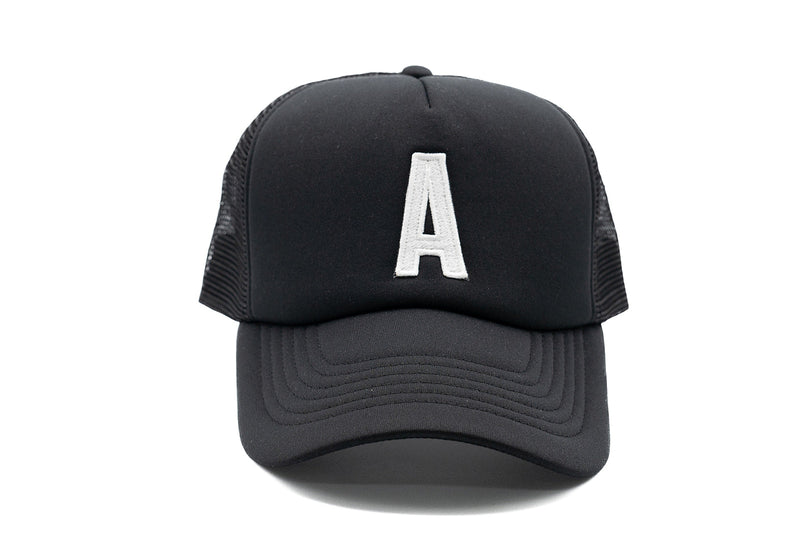 Black Letter Trucker Hat - BIG FRENCHIES