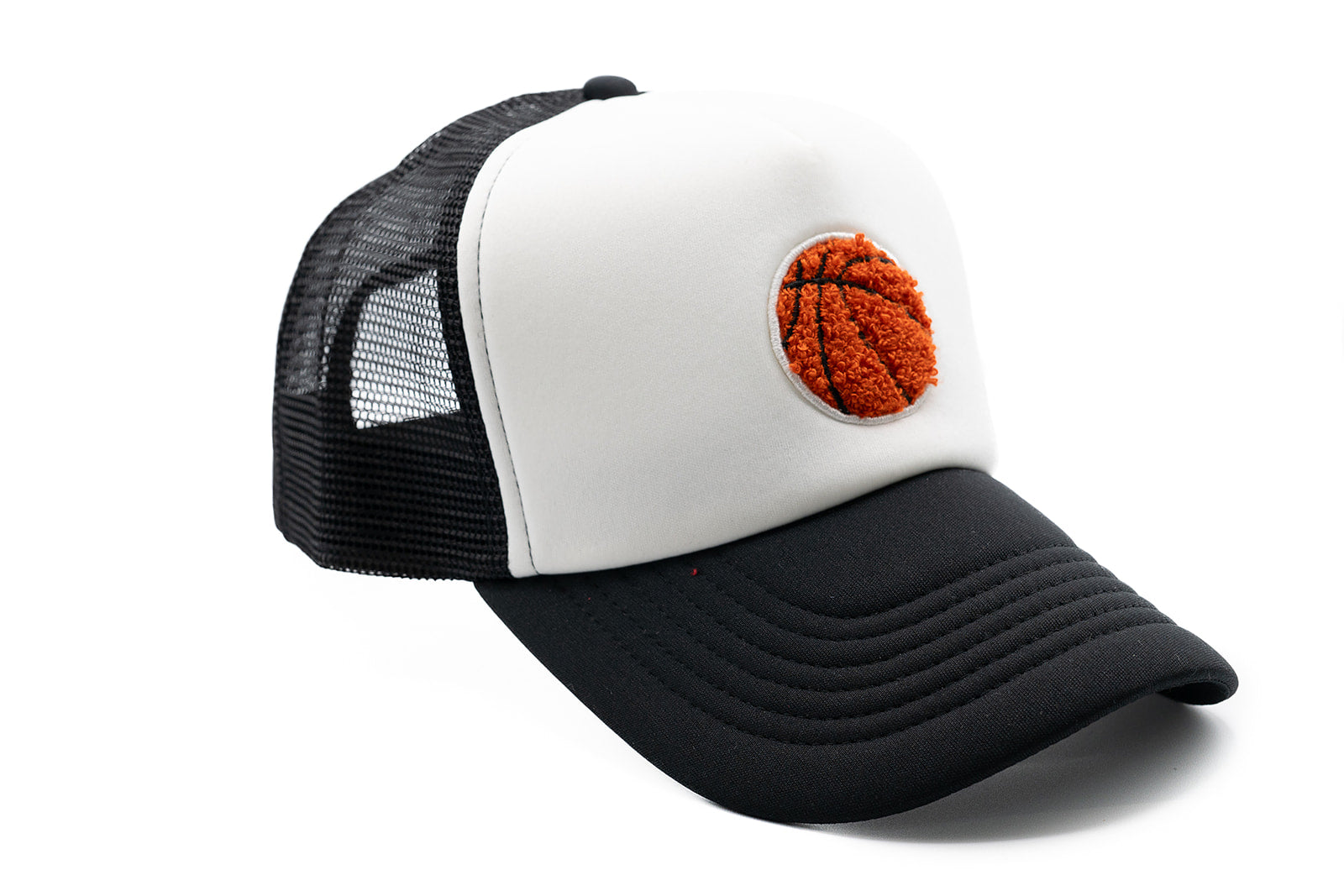 Basketball Patch Trucker Hat - BIG FRENCHIES