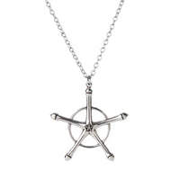 Bleach Ulquiorra Cifer Mask Anime Necklace Fashion Broken Masks Pendant Metal Choker Necklace