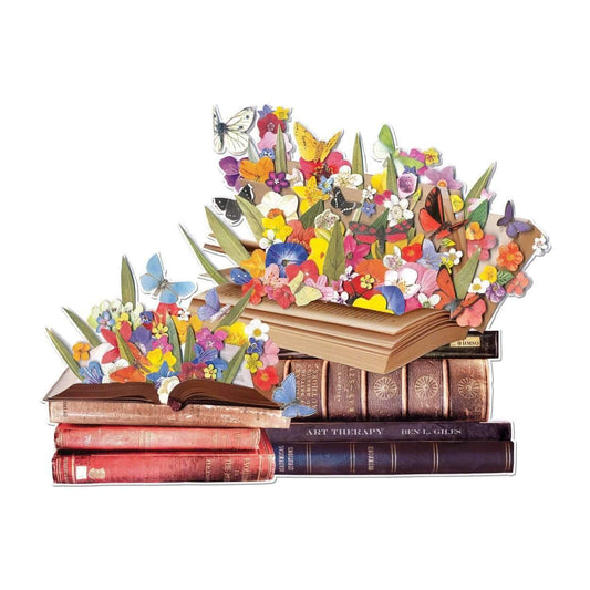 Blooming Books 750 Piece Shaped Jigsaw Puzzle Galison - BIG FRENCHIES