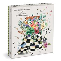 Blooming Kettle 750 Piece Custom Shaped Jigsaw Puzzle Galison