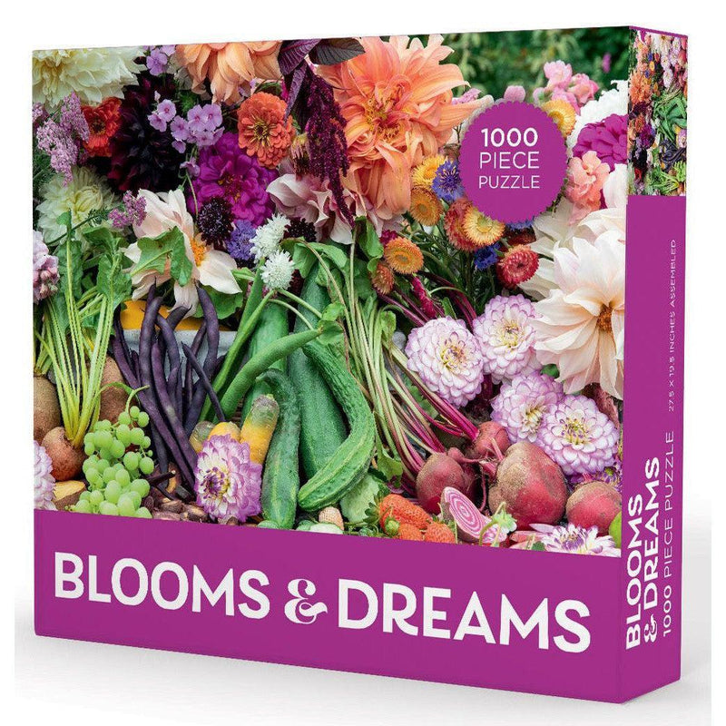 Blooms & Dreams 1000 Piece Jigsaw Puzzle Gibbs Smith - BIG FRENCHIES