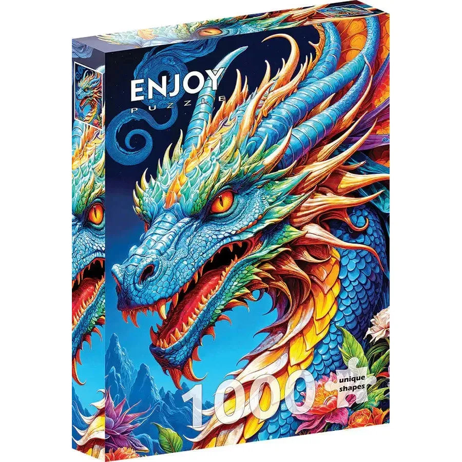 Blue Dragon 1000 Piece Jigsaw Puzzle Enjoy