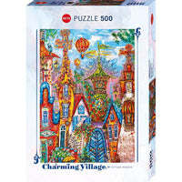 Blue Gate Charming Village 500 Piece Jigsaw Puzzle Heye