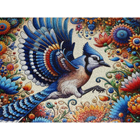 Blue Jay in Summer 1000 Piece Jigsaw Puzzle Springbok