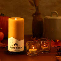 Pure Beeswax Tea Light Candles - BIG FRENCHIES