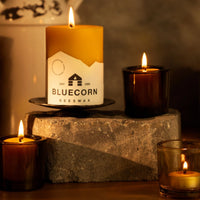Pure Beeswax Pillar Candles - BIG FRENCHIES