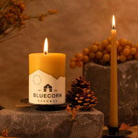 Pure Beeswax Pillar Candles - BIG FRENCHIES