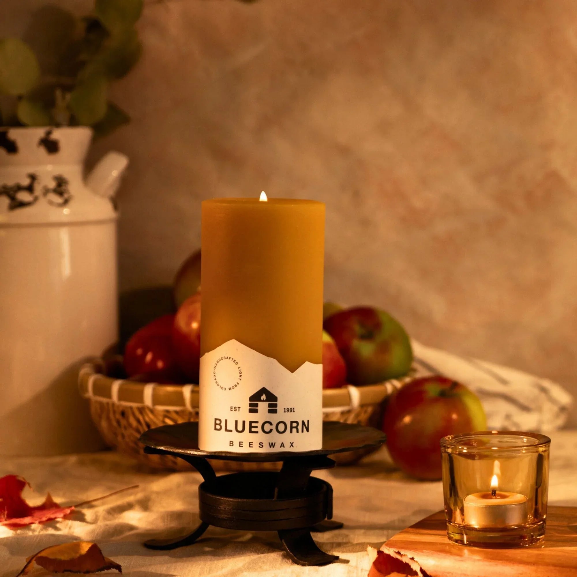 Pure Beeswax Tea Light Candles - BIG FRENCHIES