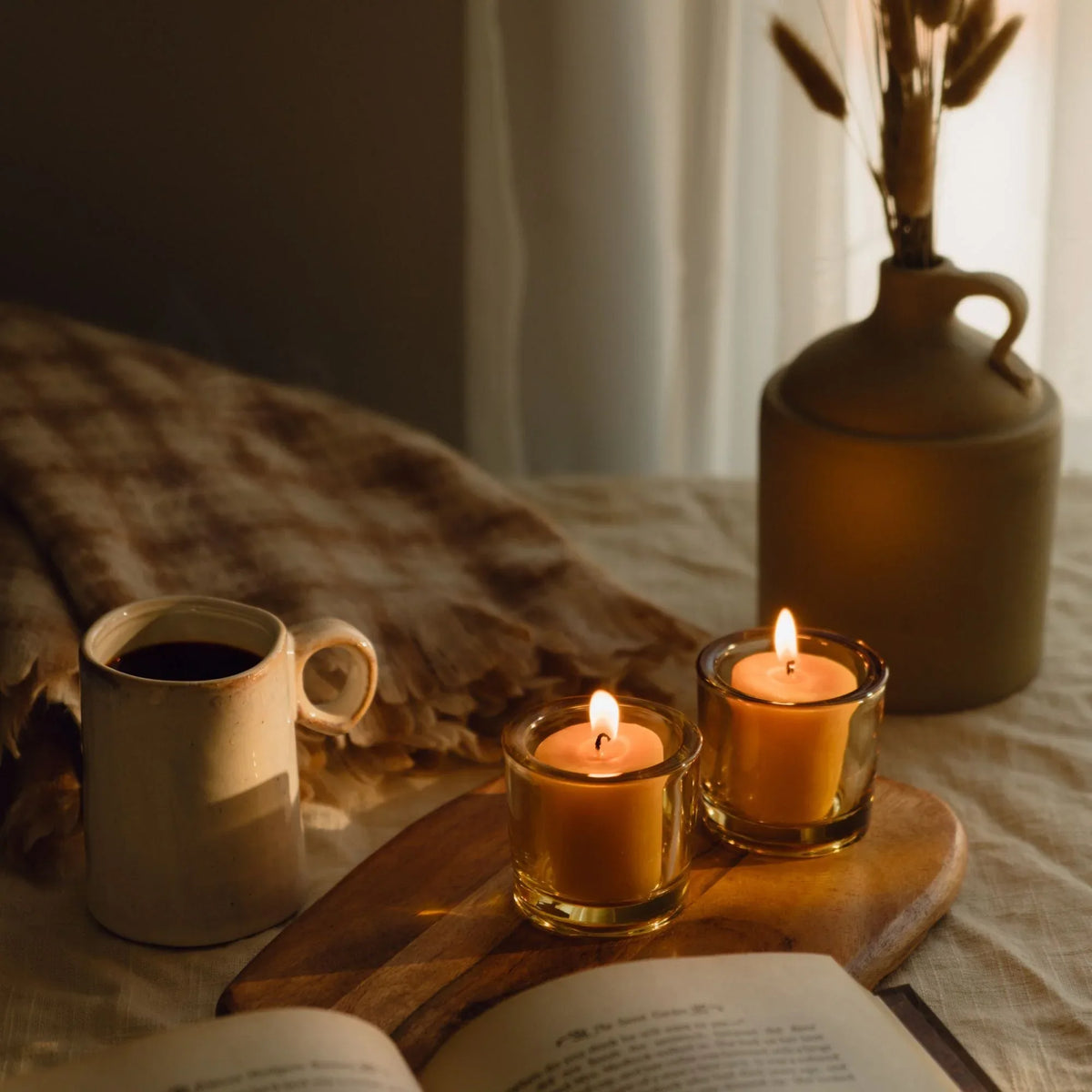 Pure Beeswax Votive Candles - BIG FRENCHIES