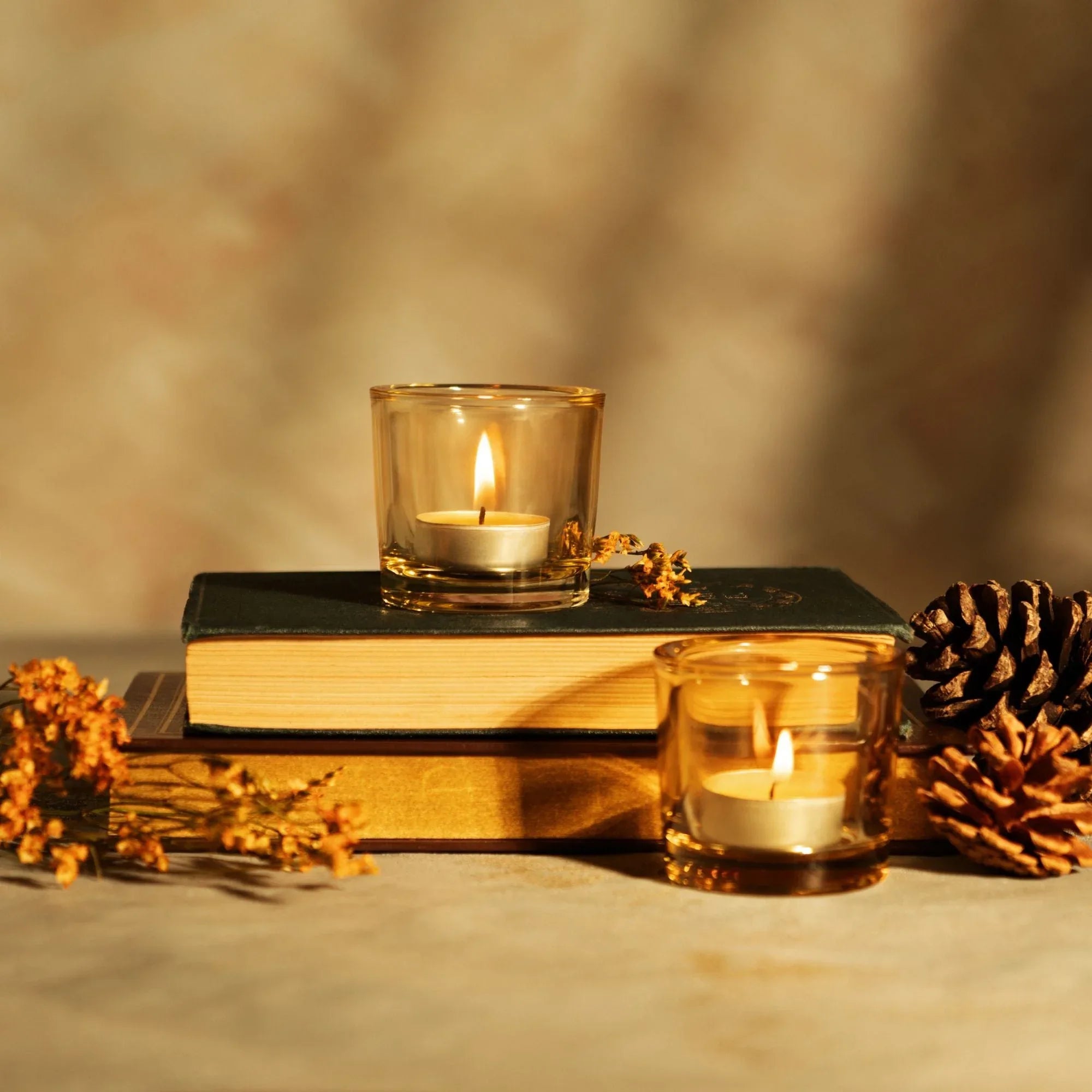 Pure Beeswax Tea Light Candles - BIG FRENCHIES