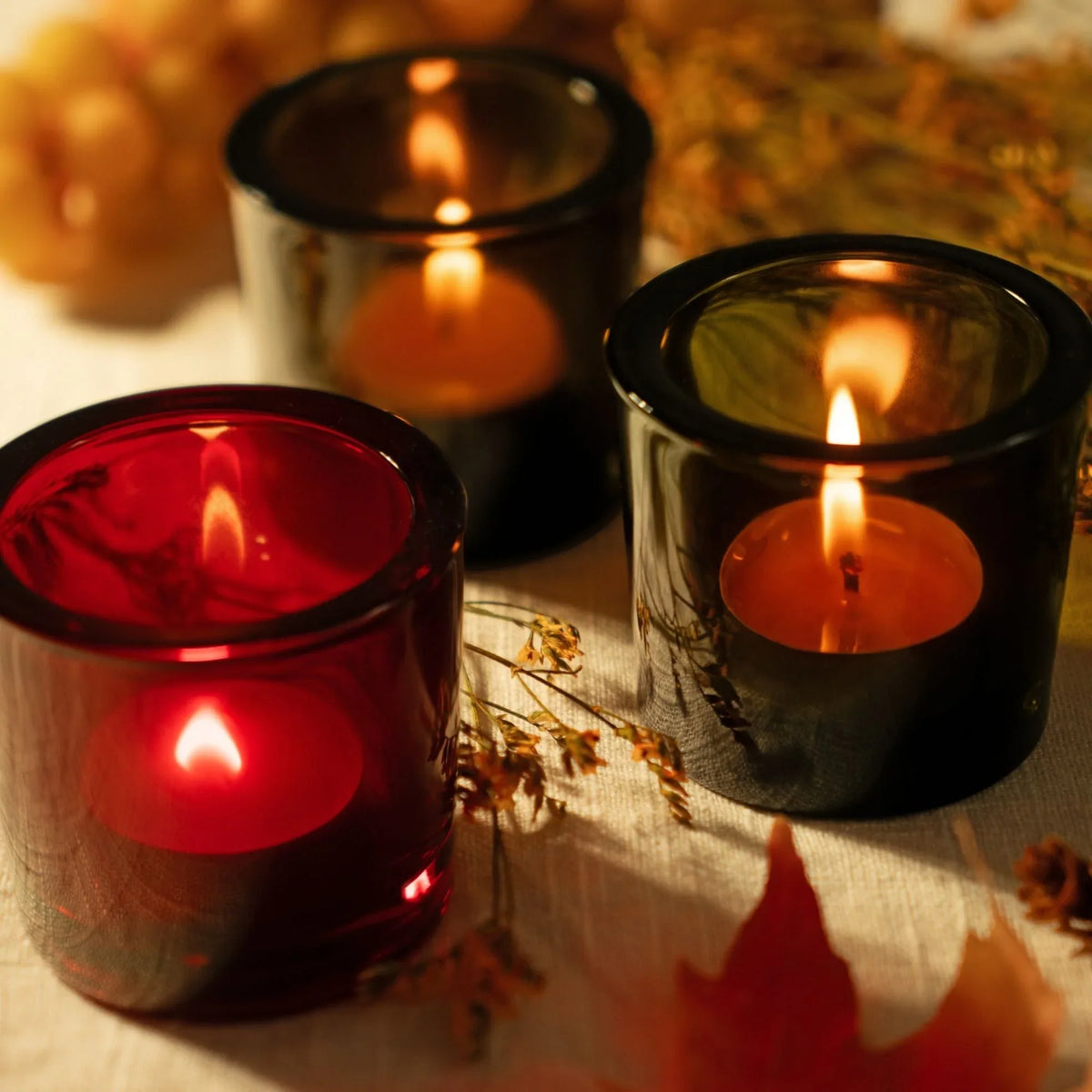 Pure Beeswax Tea Light Candles - BIG FRENCHIES