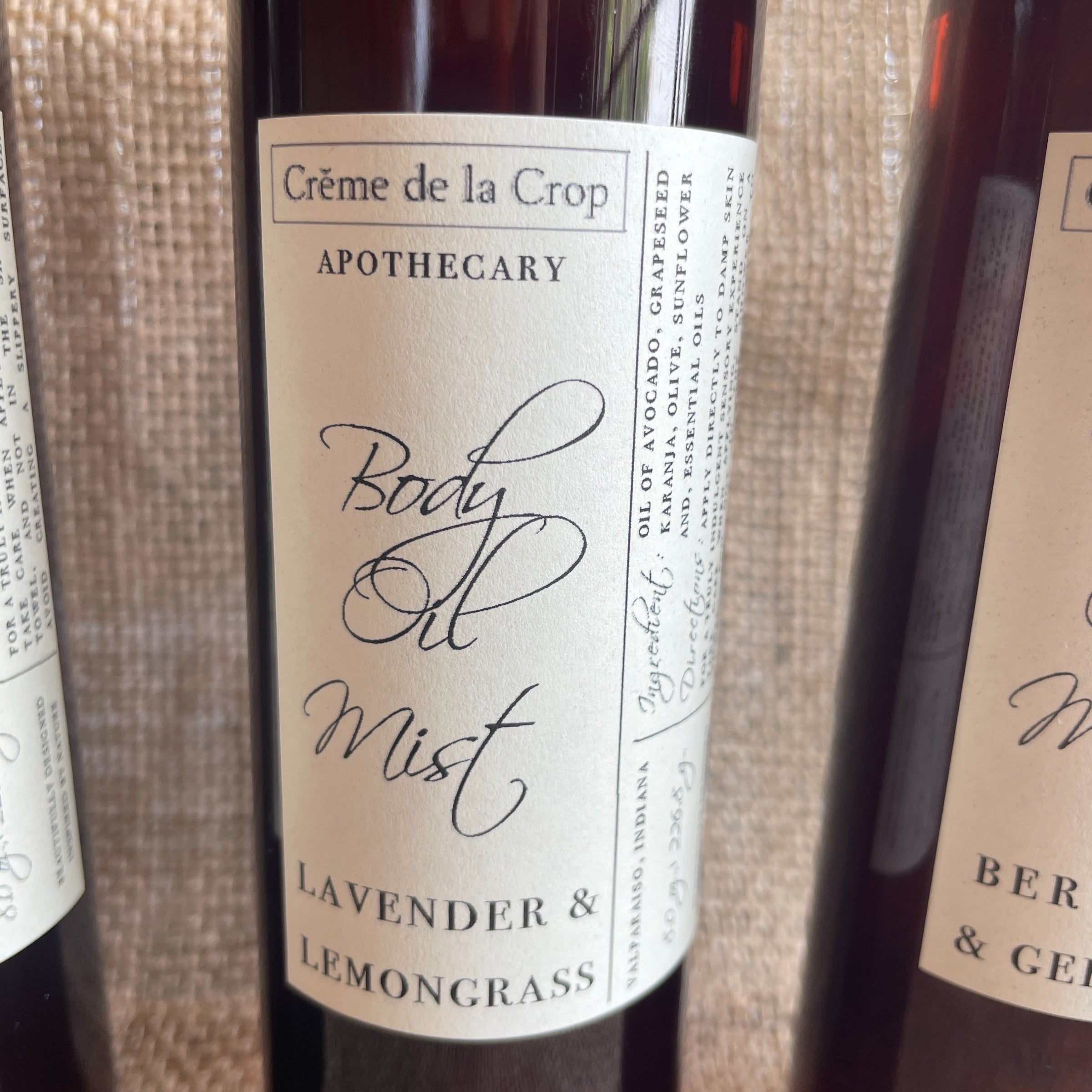 Body Oil Mist - Essential Oils or Naked - BIG FRENCHIES