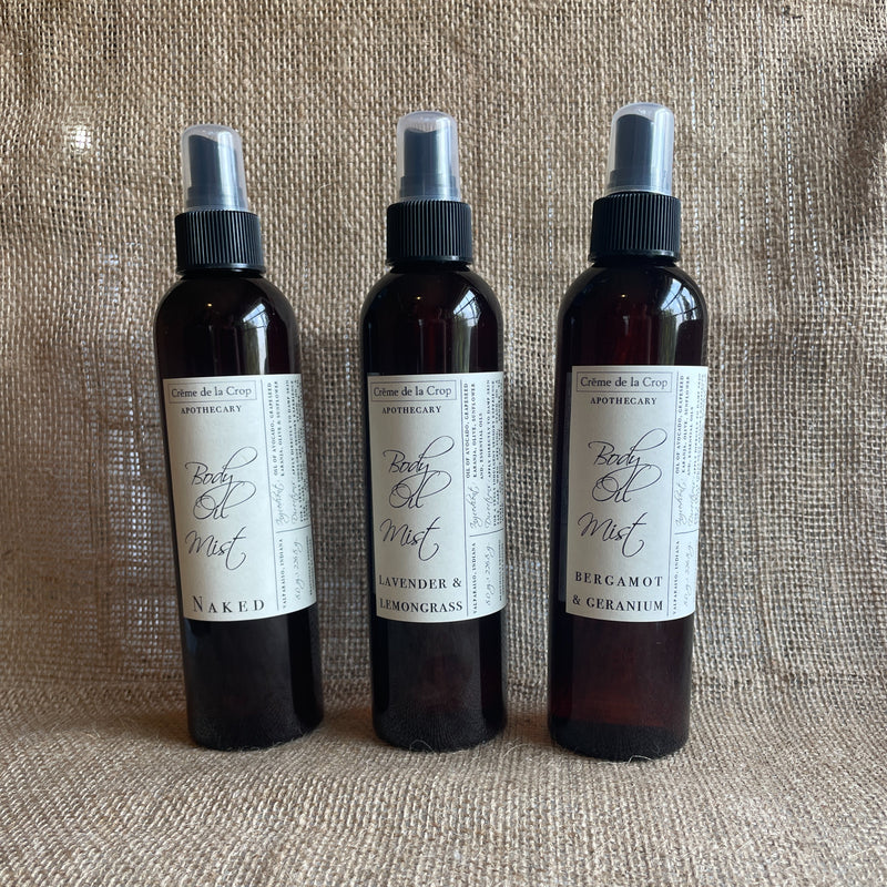 Body Oil Mist - Essential Oils or Naked - BIG FRENCHIES
