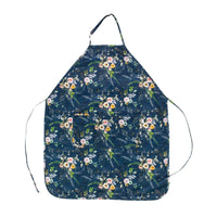 Boho Floral Apron - fits sizes youth small through adult 2XL - BIG FRENCHIES