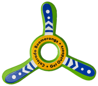 Bongo boomerangs - Great returning boomerangs for kids - Stiff foam
