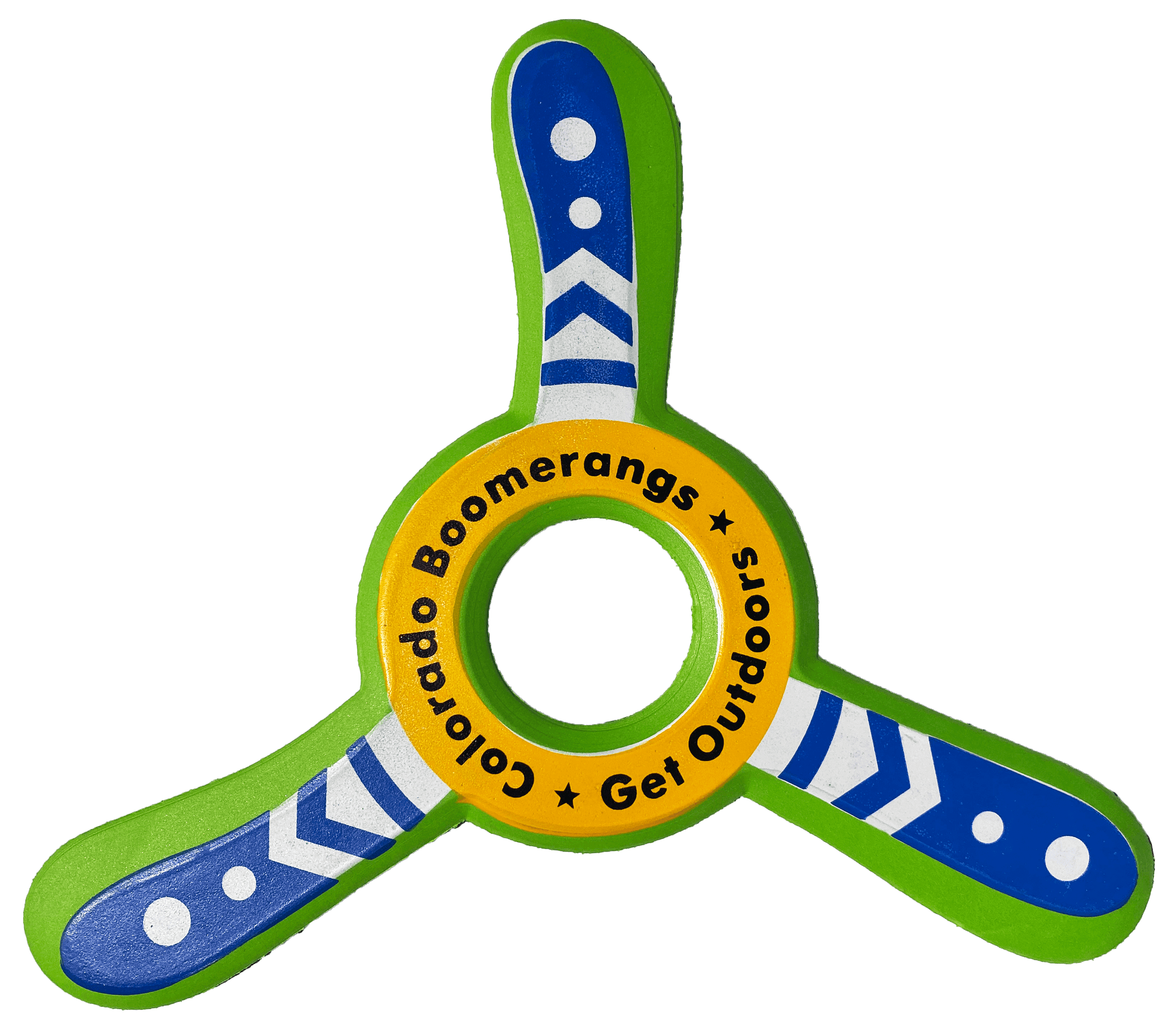 Bongo boomerangs - Great returning boomerangs for kids - Stiff foam
