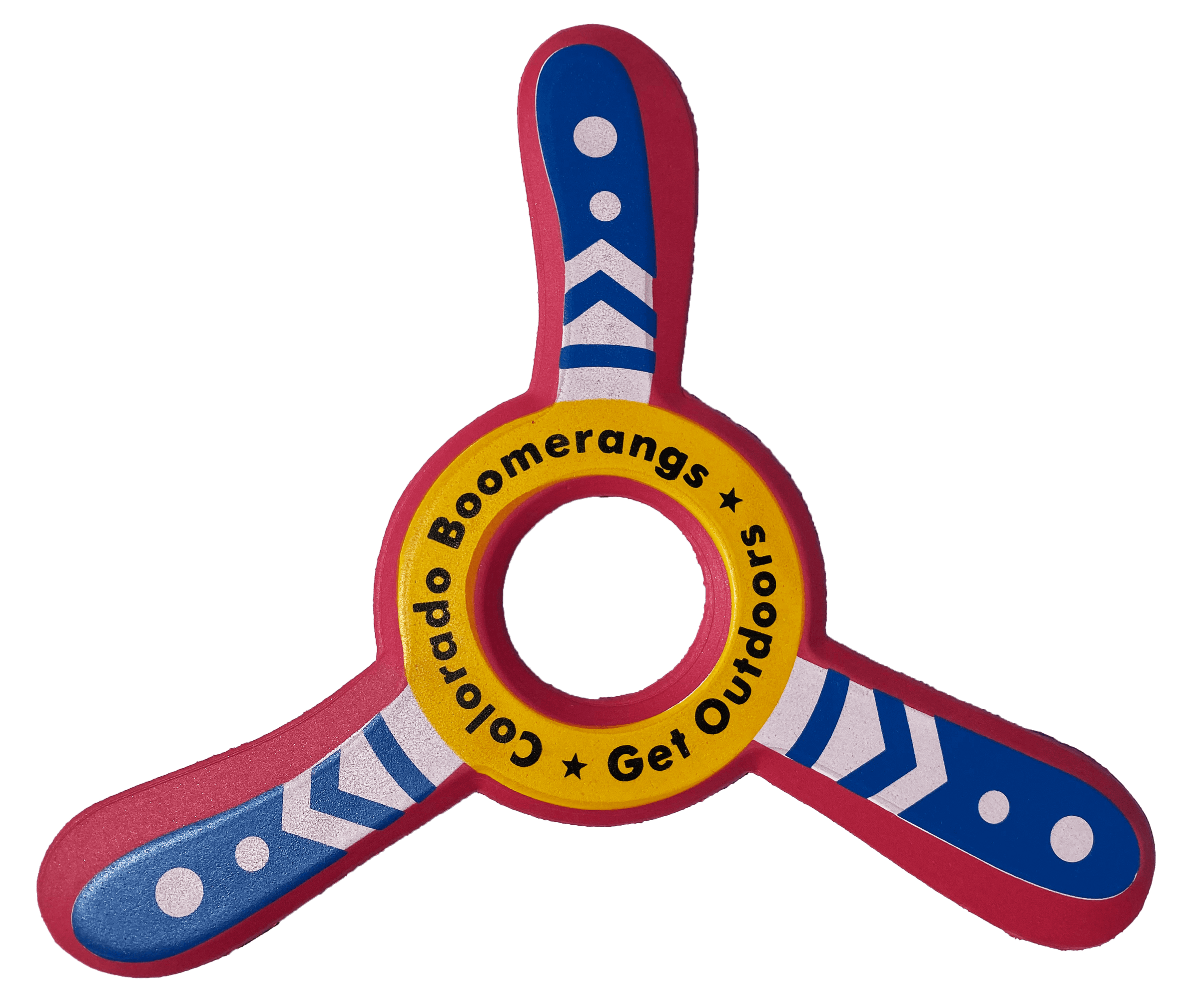 Bongo boomerangs - Great returning boomerangs for kids - Stiff foam
