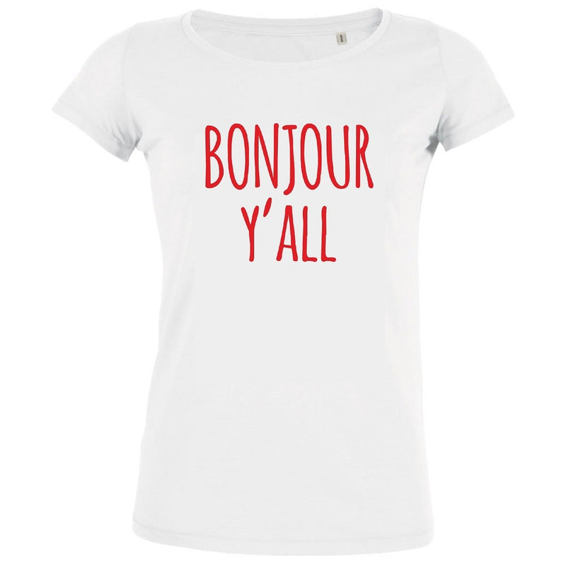 Bonjour Y'all Women's Organic Tee