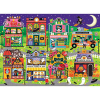 Boo Town 350 Piece Family Jigsaw Puzzle Cobble Hill